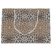 Stijlvolle luipaard huid bont dier print patroon c groot cadeauzakje (Voorkant)
