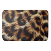 Stijlvolle luipaardprint badmat (Voorkant)