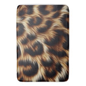 Stijlvolle luipaardprint badmat (Voorkant Verticaal)