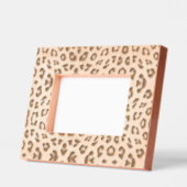 Stijlvolle luipaardvacht dierenprint girly chic gegraveerde lijstjes (Links)