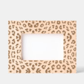 Stijlvolle luipaardvacht dierenprint girly chic gegraveerde lijstjes (Voorkant)