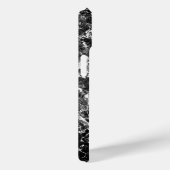 Stijlvolle luxe tijdloze zwarte marmeren steen Case-Mate iPhone case (Achterkant / Rechts)