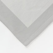 Stijlvolle Machu Picchu Tekening op Silver Grey Fl Fleece Deken (Hoek)