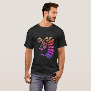 Stijlvolle Machu Picchu tekening T-shirt