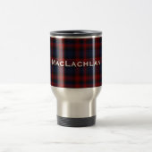 Stijlvolle MacLachlan Tartan Pset Travel Mug Reisbeker (Center)