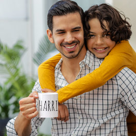 Stijlvolle, magere lettertypenaam, Reunion Vacay C Koffiemok