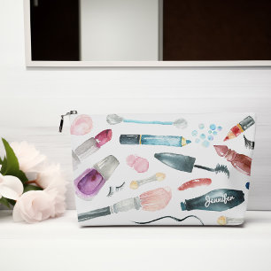 Stijlvolle make-up Accessoires print gesneden naai Etui