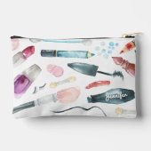 Stijlvolle make-up Accessoires print gesneden naai Etui (Achterkant)
