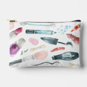 Stijlvolle make-up Accessoires print gesneden naai Etui (Voorkant)