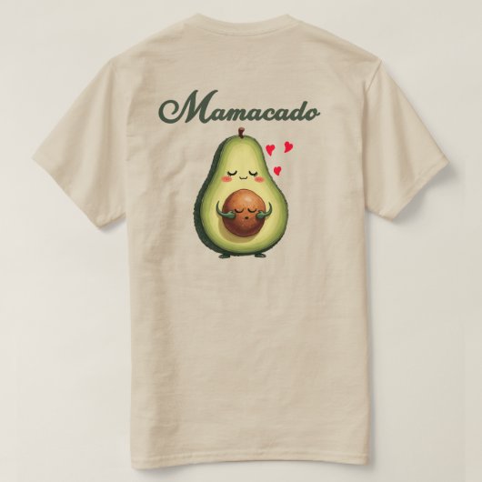 Stijlvolle Mamacado Sweatshirt voor nieuwe moeders (Design achterkant)
