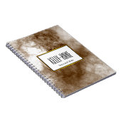 Stijlvolle marmer Designer personaliseren Notitieboek (Rechterzijde)