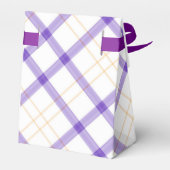 Stijlvolle Mauve Bloemen Verjaardag Bedankdoosjes (Achterkant)