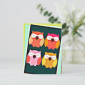  stijlvolle meerkleurige eigenaar briefkaart (Staand voorkant)