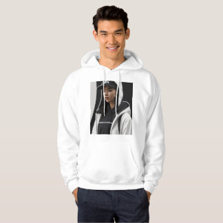 Stijlvolle Meisje Foto Hoodie