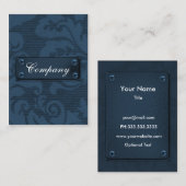 stijlvolle metalen Visitekaartjes (Voorkant / Achterkant)