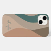 Stijlvolle minimalistische Boho Abstract Case-Mate iPhone Case (Achterkant (horizontaal))