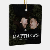 Stijlvolle minimalistische kerstversiering | leuk  keramisch ornament (Rechts)