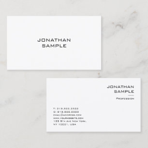 Stijlvolle minimalistische Sjabloon Promotional Visitekaartje