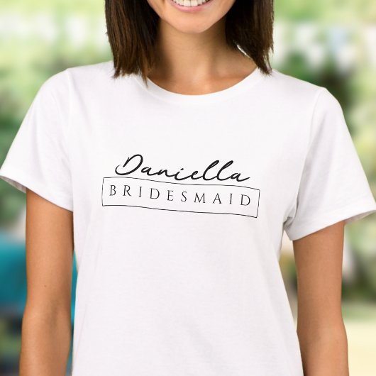 Stijlvolle Minimalistische Verjaardag T-shirts voo