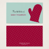 Stijlvolle Mitten Custom Cadeft-Labels Visitekaartje (Voorkant /achterkant)