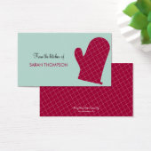 Stijlvolle Mitten Custom Cadeft-Labels Visitekaartje (Bureau)