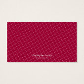 Stijlvolle Mitten Custom Cadeft-Labels Visitekaartje (Achterkant)