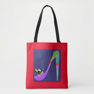 Stijlvolle Mode hoge hak Tote Bag