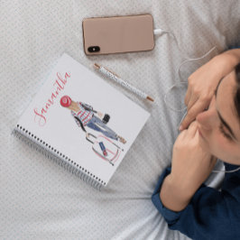 Stijlvolle Mode Londen Koffer Custom Journal Notitieboek