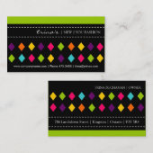 Stijlvolle Mode Visitekaartjes (Voorkant / Achterkant)