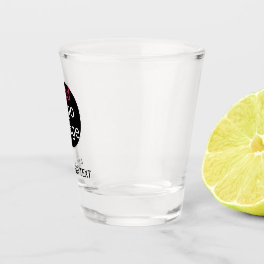 Stijlvolle Modern Professioneel  Unique Shot Glas (Rechts)