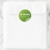 Stijlvolle Modern Sale Business Sticker (Tas)