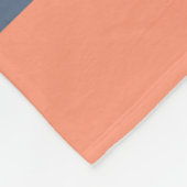 Stijlvolle Modern Stripes  Earth Tones Custom Fleece Deken (Hoek)