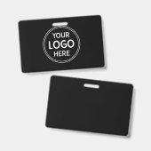 Stijlvolle & Moderne Aangepaste Creaties Geverifie Badge (Voor- en achterkant)