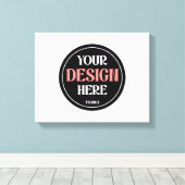 Stijlvolle & Moderne Aangepaste Creaties Geverifie Canvas Afdruk (Insitu (Houten vloer))