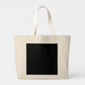 Stijlvolle & Moderne Aangepaste Creaties Geverifie Grote Tote Bag (Achterkant)