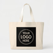 Stijlvolle & Moderne Aangepaste Creaties Geverifie Grote Tote Bag (Voorkant)