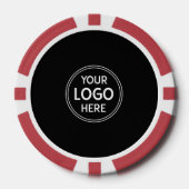 Stijlvolle & Moderne Aangepaste Creaties Geverifie Poker Chips (Voorkant)