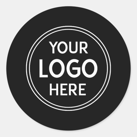 Stijlvolle & Moderne Aangepaste Creaties Geverifie Ronde Sticker (Voorkant)