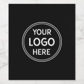 Stijlvolle & Moderne Aangepaste Creaties Geverifie Wijn Etiket (Enkel label)