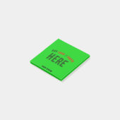 STIJLVOLLE MODERNE AANGEPASTE KALK GROEN GEVERIFIE POST-IT® NOTES (Schuin)