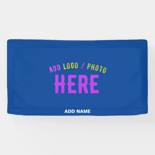 STIJLVOLLE MODERNE AANGEPASTE KOBALT BLAUW GEVERIF SPANDOEK (Horizontaal)