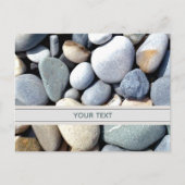 Stijlvolle, moderne aangepaste tekst kleurrijke pi briefkaart (Voorkant)