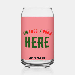 STIJLVOLLE MODERNE AANGEPASTE ZALM ROZE GEVERIFIEE BLIKVORM GLAS