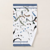 Stijlvolle moderne Abstracte handdoekset Bad Handdoek (Handdoek)