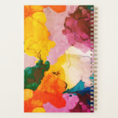 Stijlvolle moderne Abstracte scriptplanner Planner (Achterkant)