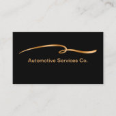 Stijlvolle, moderne auto visitekaartje (Voorkant)