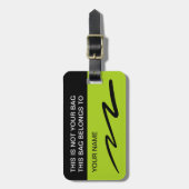 Stijlvolle Moderne Beste Bagage Labels (Voorkant verticaal)