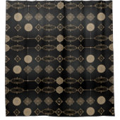 Stijlvolle moderne Boho douchegordijn stijl 2 (Voorkant)