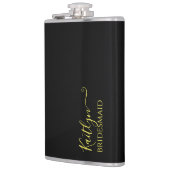 Stijlvolle moderne Bridesmaid-cadeau | Gepersonali Heupfles (Links)