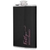 Stijlvolle moderne Bridesmaid-cadeau | Gepersonali Heupfles (Links)